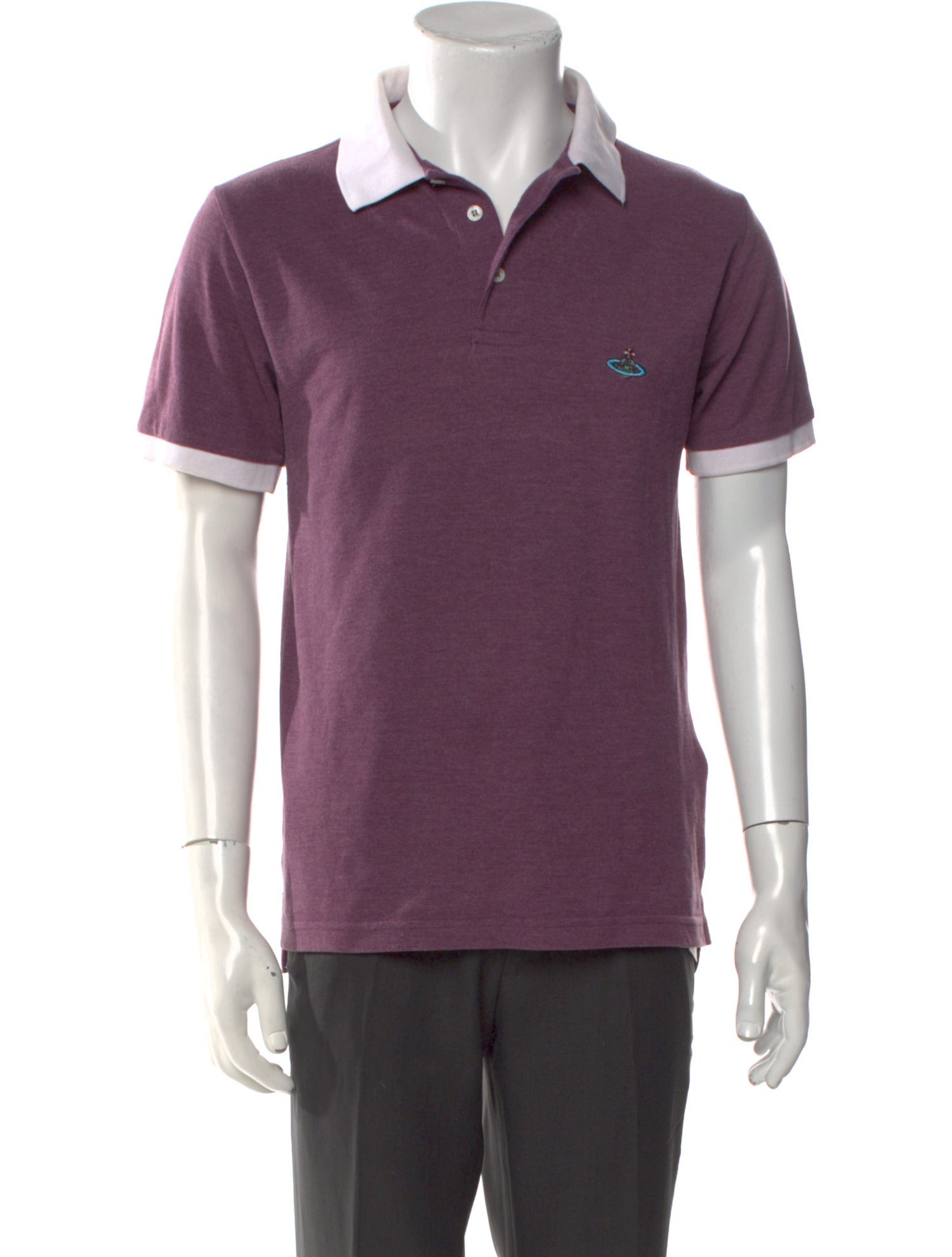 Vivienne Westwood Collar Short Sleeve Polo Shirt
