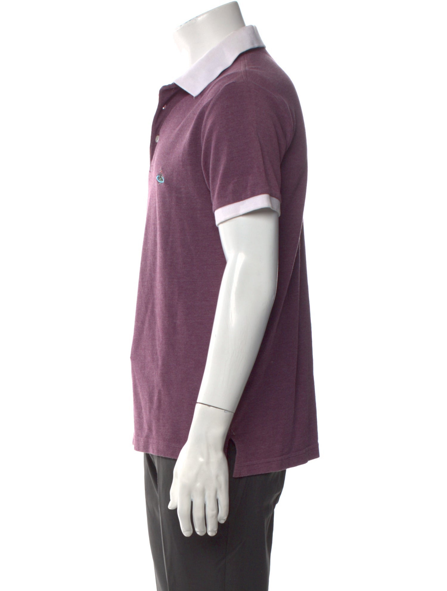 Vivienne Westwood Collar Short Sleeve Polo Shirt