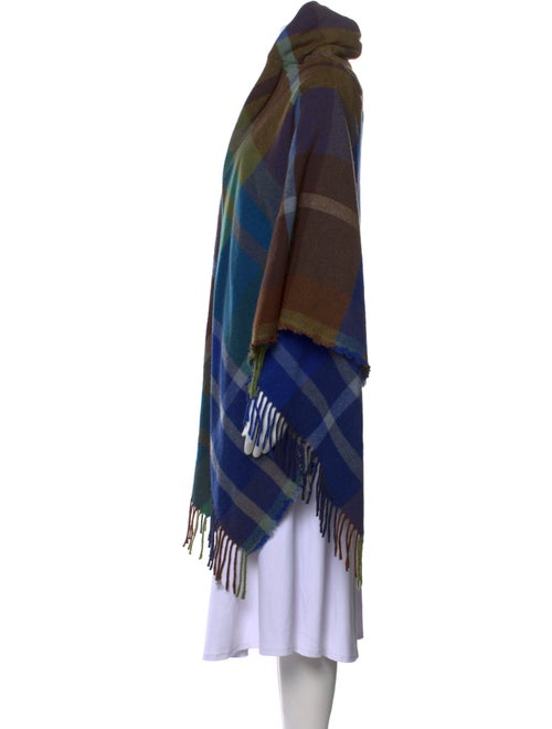 Vivienne Westwood Plaid Print Open Front Sweater