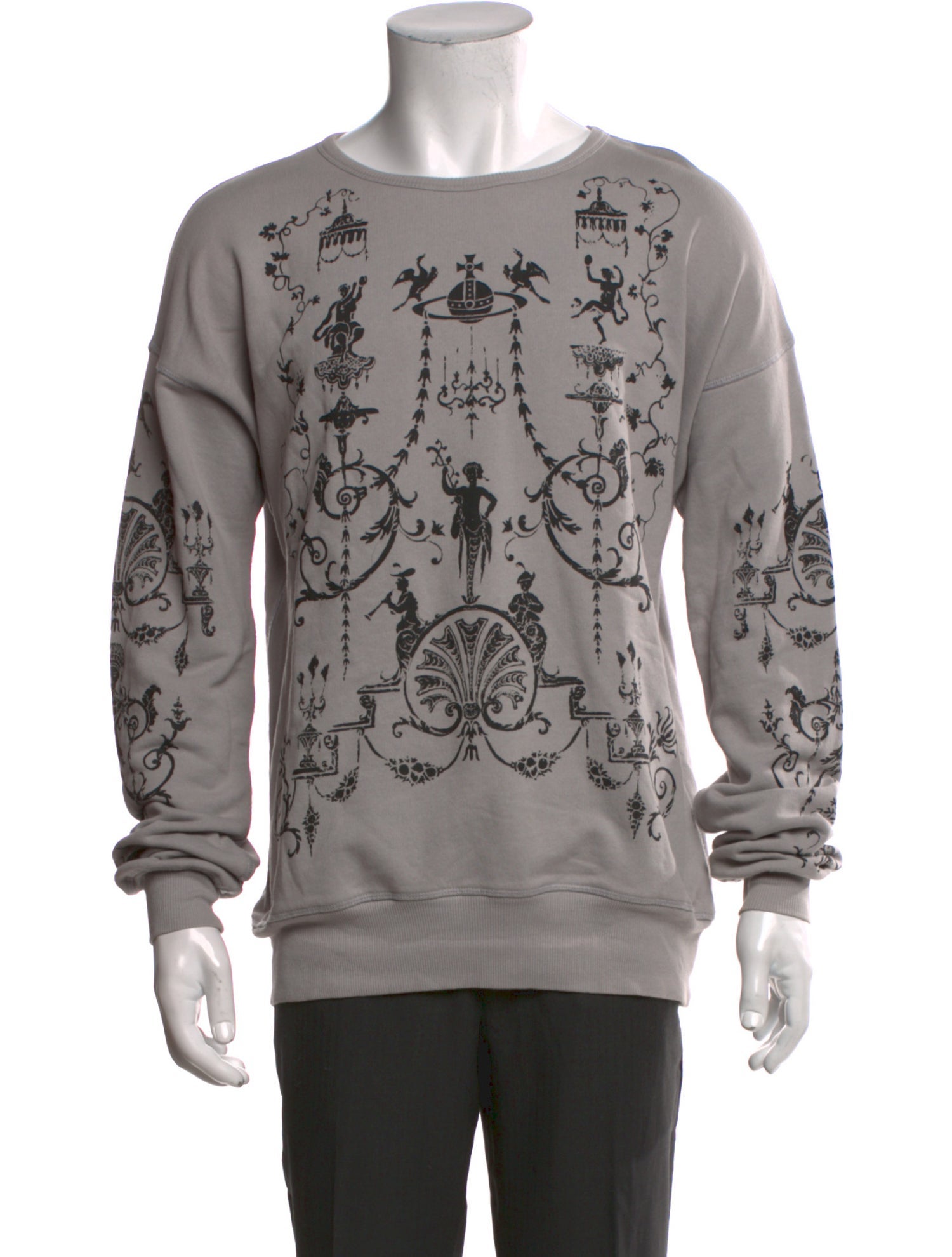 Vivienne Westwood Graphic Print Crew Neck Sweatshirt