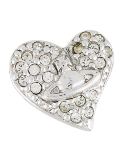 Vivienne Westwood Heart Embellished Signle Earring