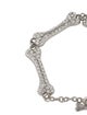 Vivienne Westwood Crystal Bone Link Bracelet