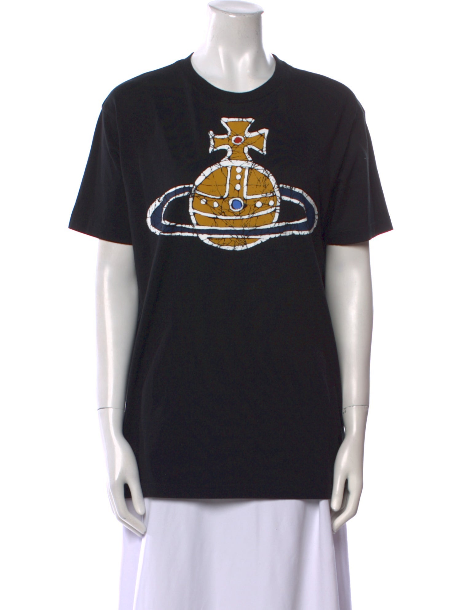 Vivienne Westwood Graphic Print Crew Neck T-Shirt w/ Tags