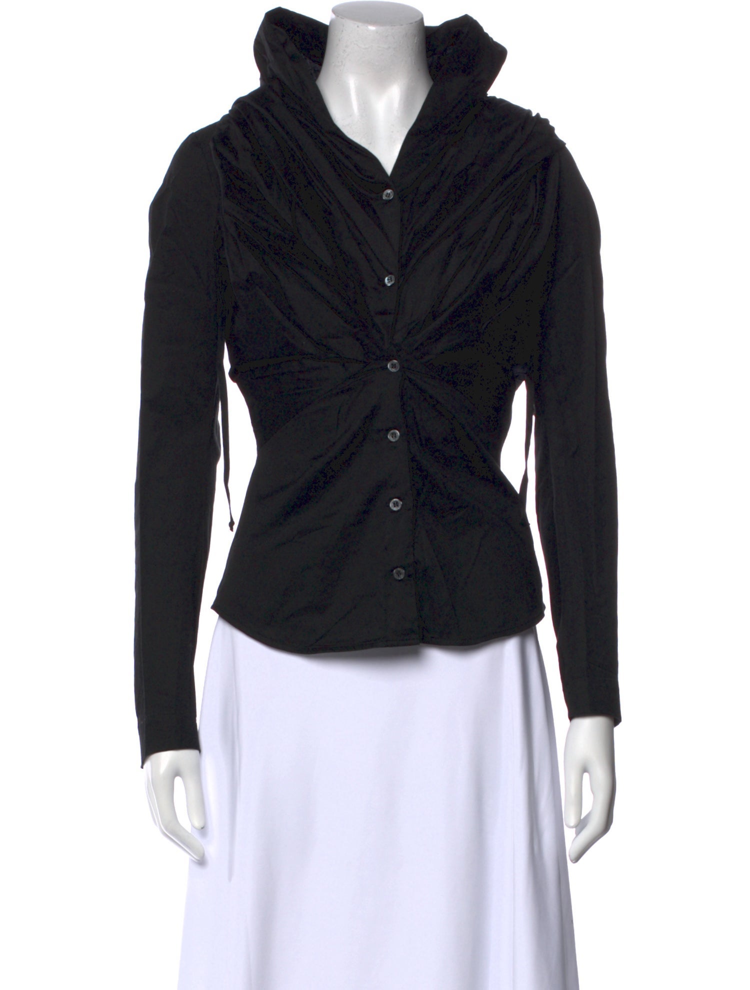 Vivienne Westwood Cowl Neck Long Sleeve Top