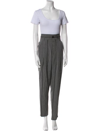 Vivienne Westwood Virgin Wool Striped Pant Set