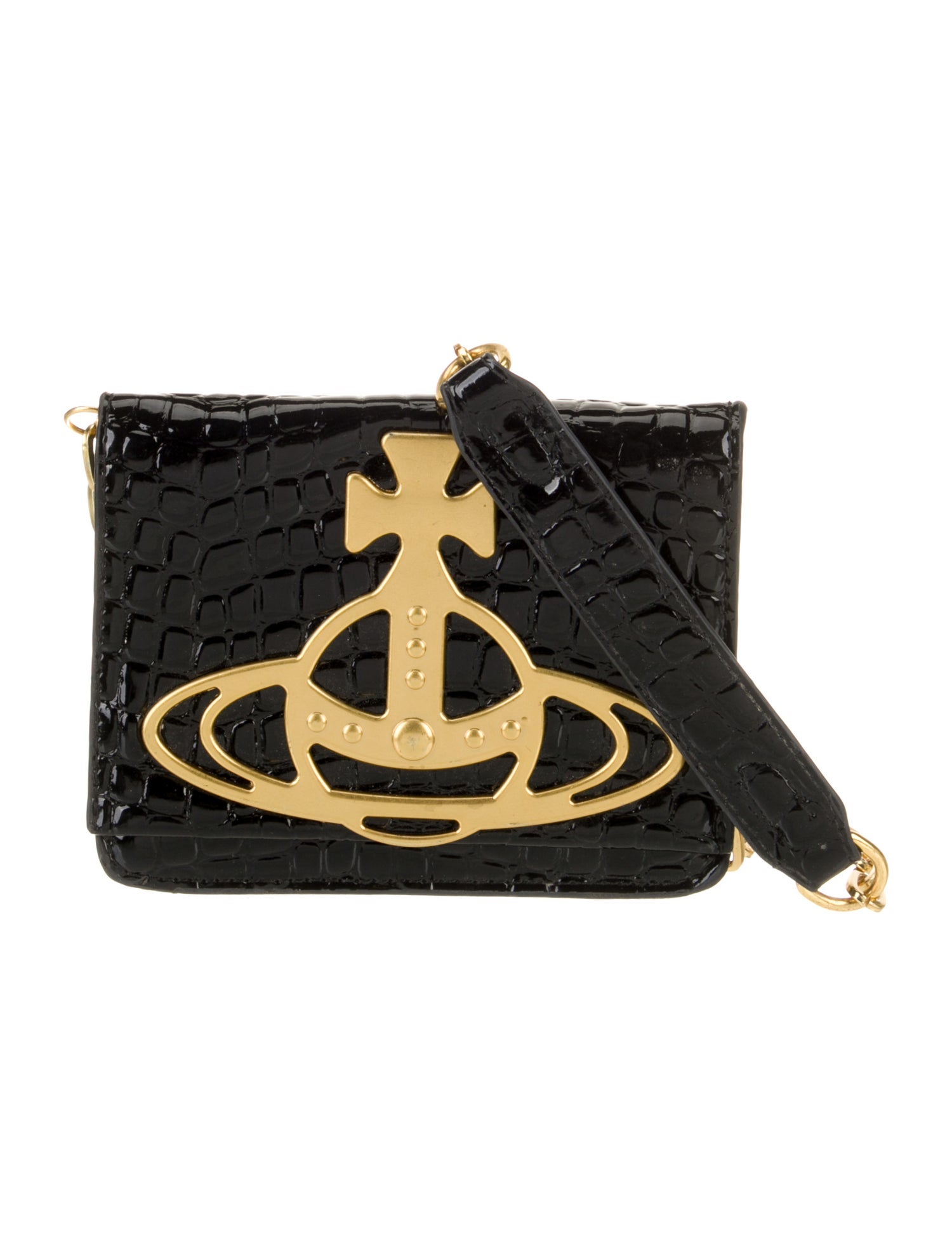 Vivienne Westwood Patent Leather Evening Bag