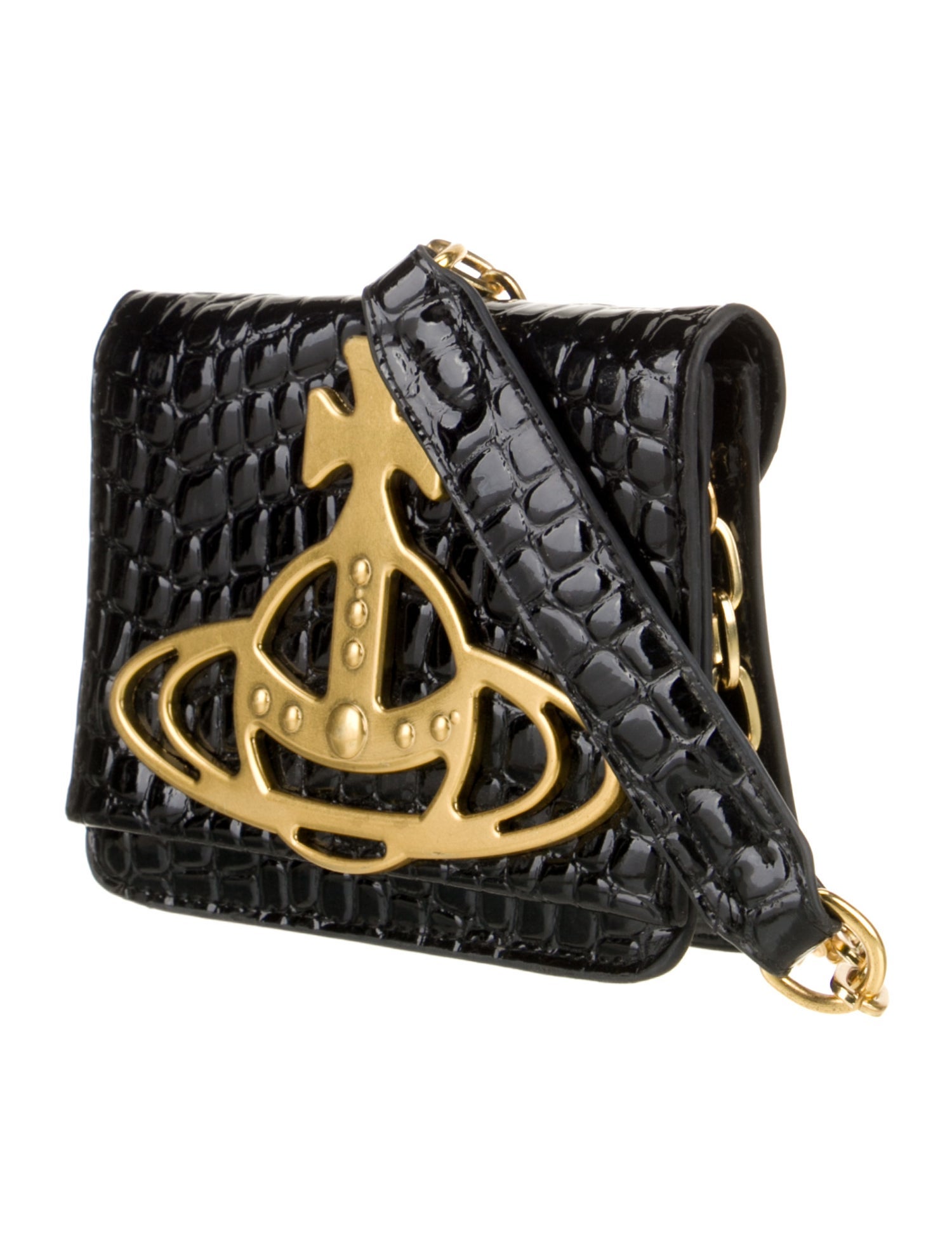 Vivienne Westwood Patent Leather Evening Bag