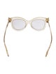 Vivienne Westwood Cat-Eye Mirrored Sunglasses