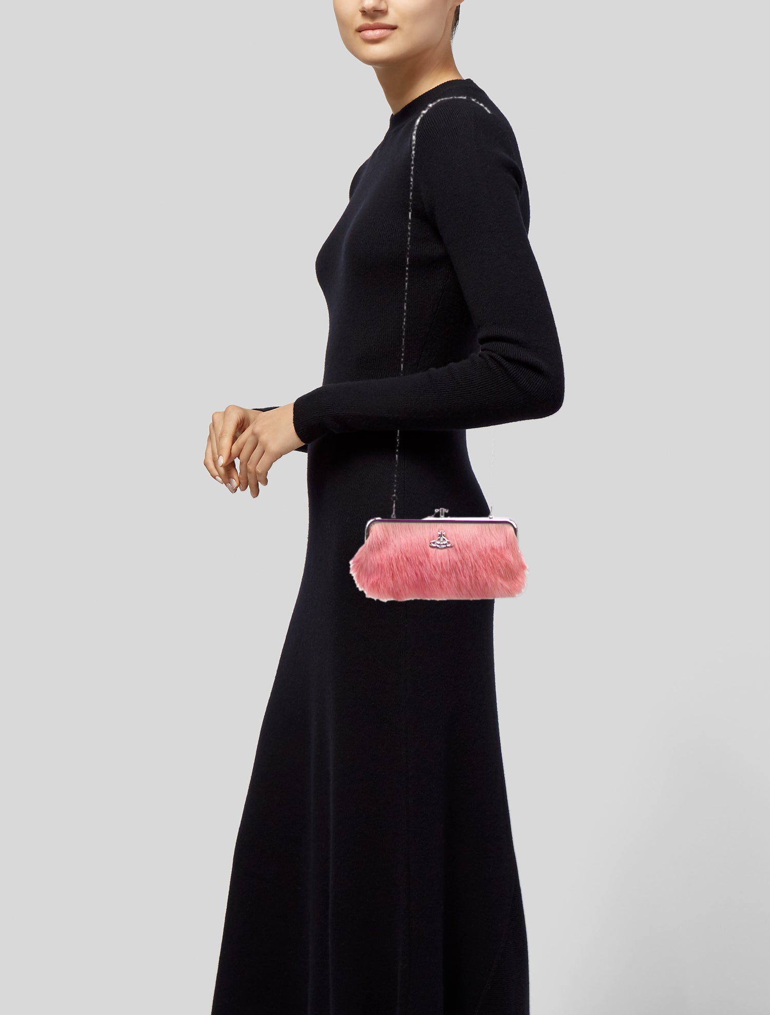 Vivienne Westwood Fur Evening Bag