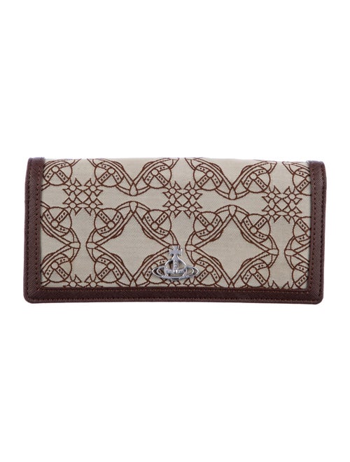 Vivienne Westwood Vegan Leather Printed Continental Wallet