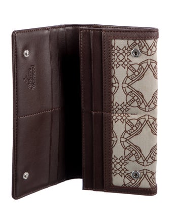 Vivienne Westwood Vegan Leather Printed Continental Wallet