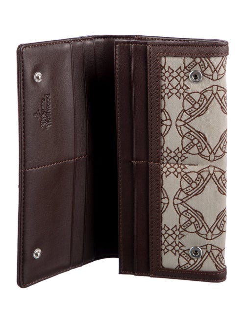 Vivienne Westwood Vegan Leather Printed Continental Wallet