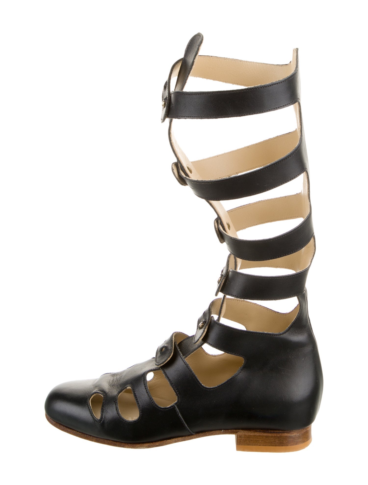 Vivienne Westwood Leather Gladiator Sandals