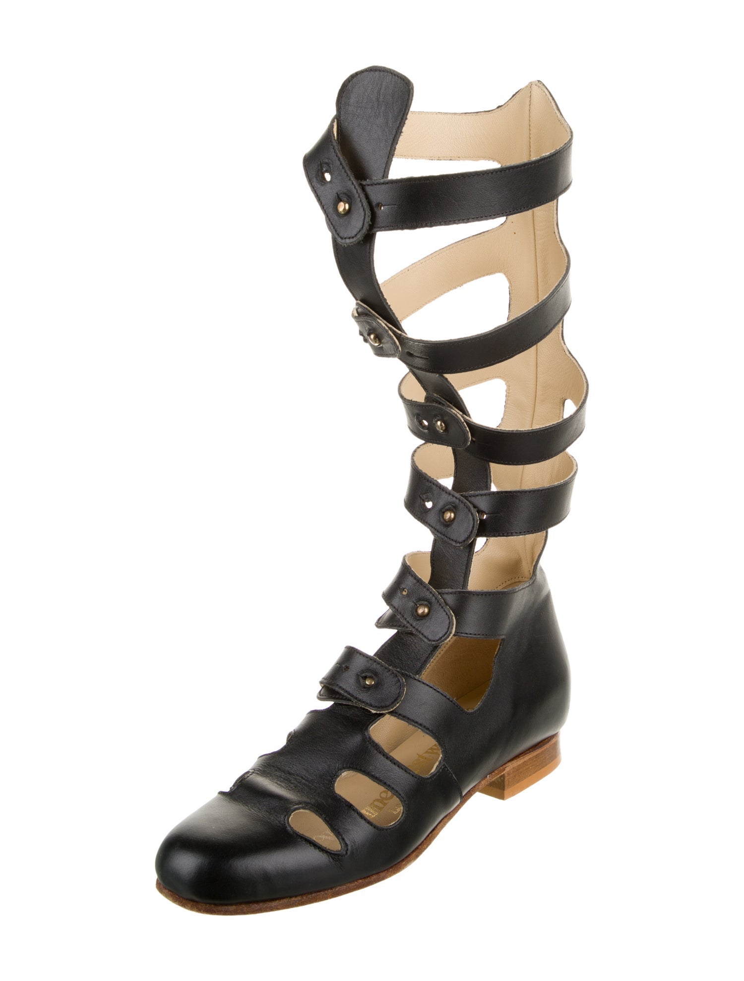 Vivienne Westwood Leather Gladiator Sandals