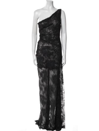 Vivienne Westwood One-Shoulder Long Dress