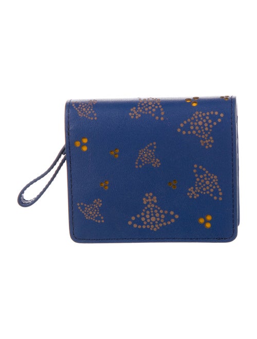 Vivienne Westwood Leather Printed Compact Wallet