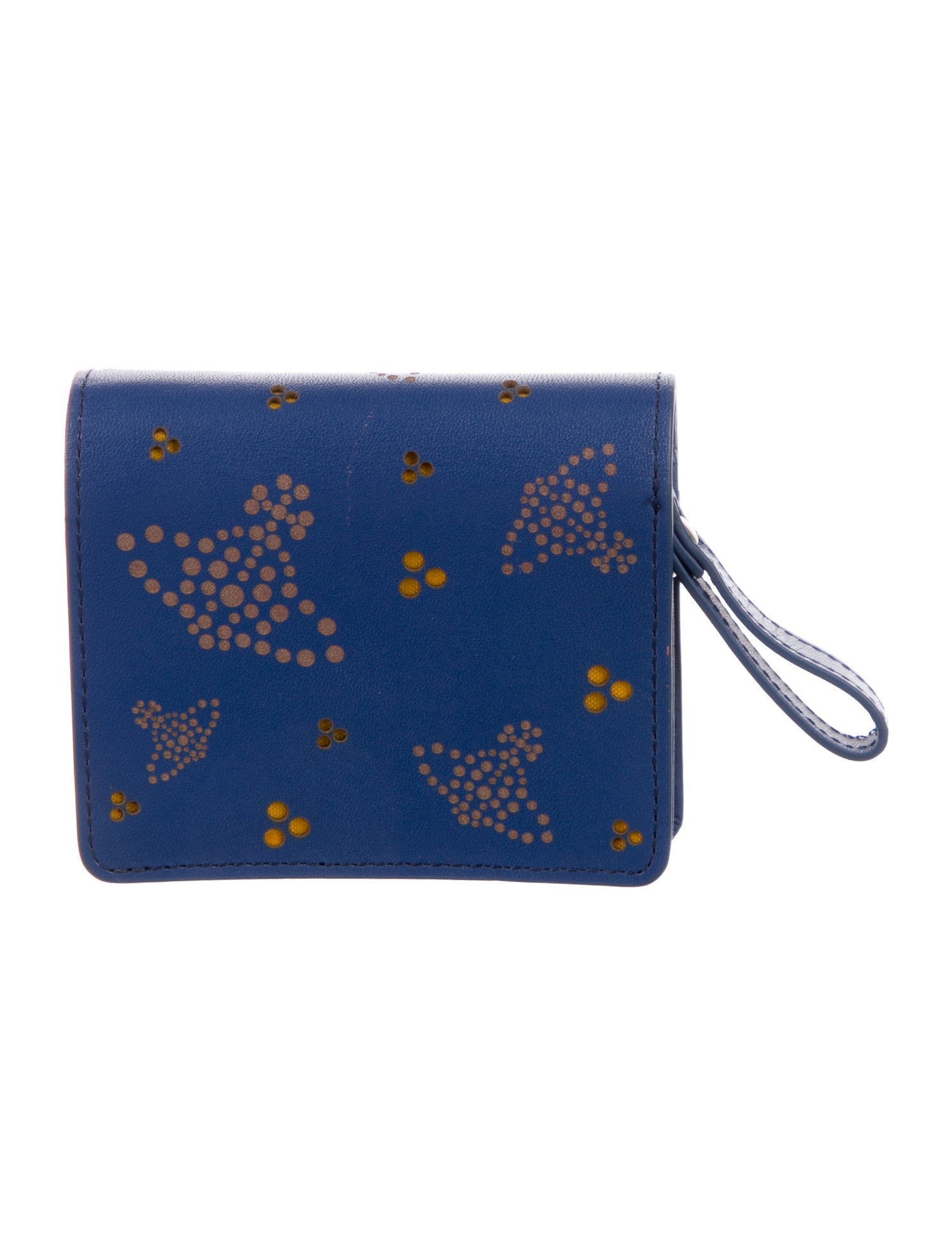 Vivienne Westwood Leather Printed Compact Wallet