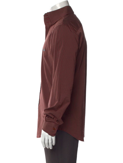 Vivienne Westwood Striped Long Sleeve Dress Shirt