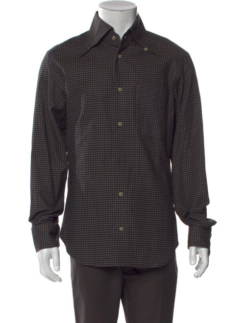 Vivienne Westwood Polka Dot Print Long Sleeve Dress Shirt