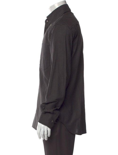 Vivienne Westwood Polka Dot Print Long Sleeve Dress Shirt