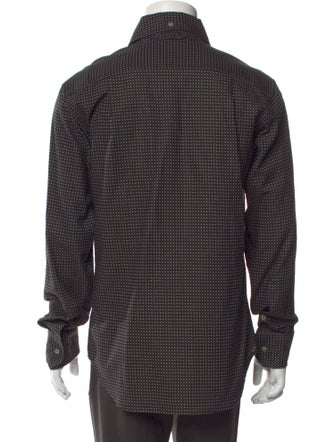 Vivienne Westwood Polka Dot Print Long Sleeve Dress Shirt