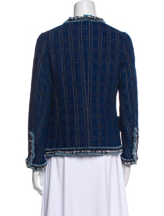 Vivienne Westwood Anglomania Tweed Pattern Denim Jacket