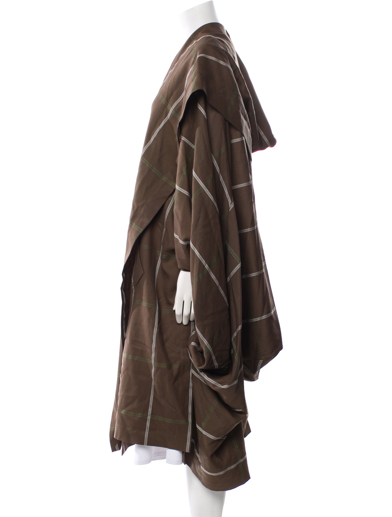 Vivienne Westwood Virgin Wool Striped Coat w/ Tags