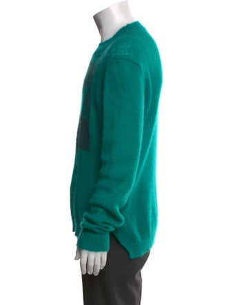 Andreas Kronthaler for vivienne westwood Kid Mohair Graphic Print Pullover