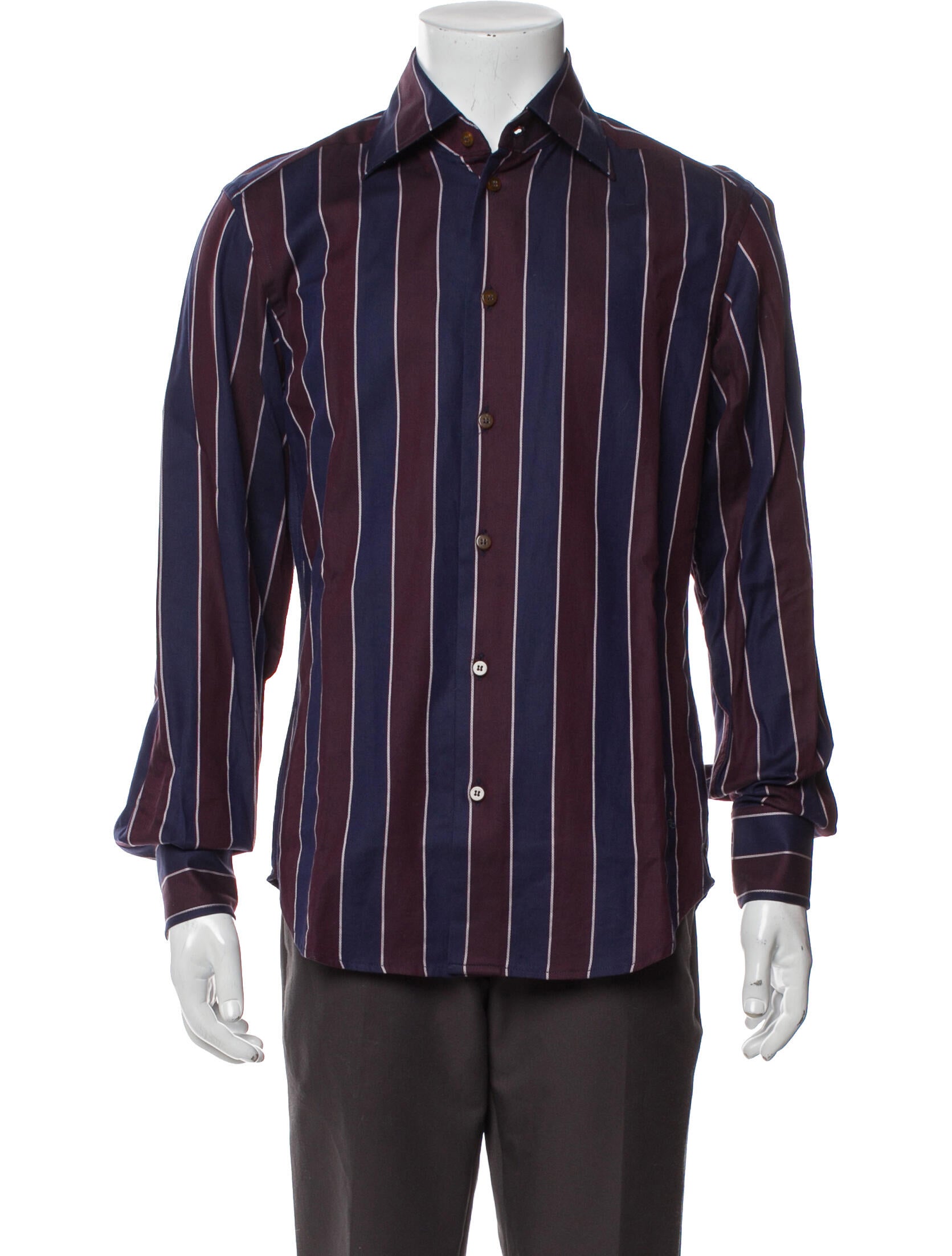 Vivienne Westwood Striped Long Sleeve Shirt
