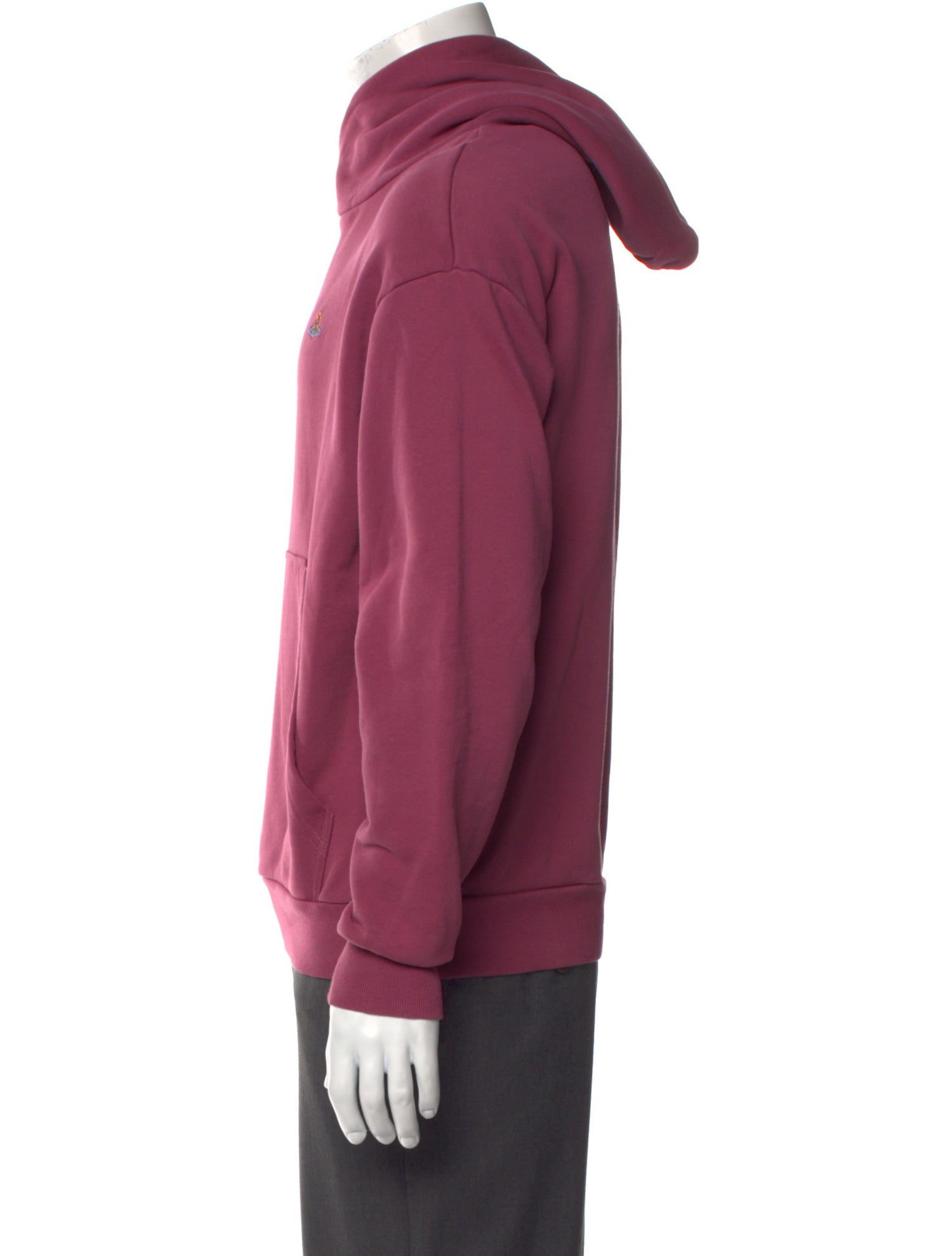Vivienne Westwood Mock Neck Long Sleeve Hoodie