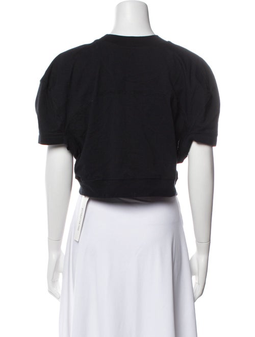 Vivienne Westwood Crew Neck Short Sleeve Crop Top