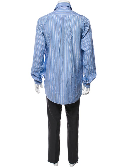 Vivienne Westwood Striped Long Sleeve Dress Shirt