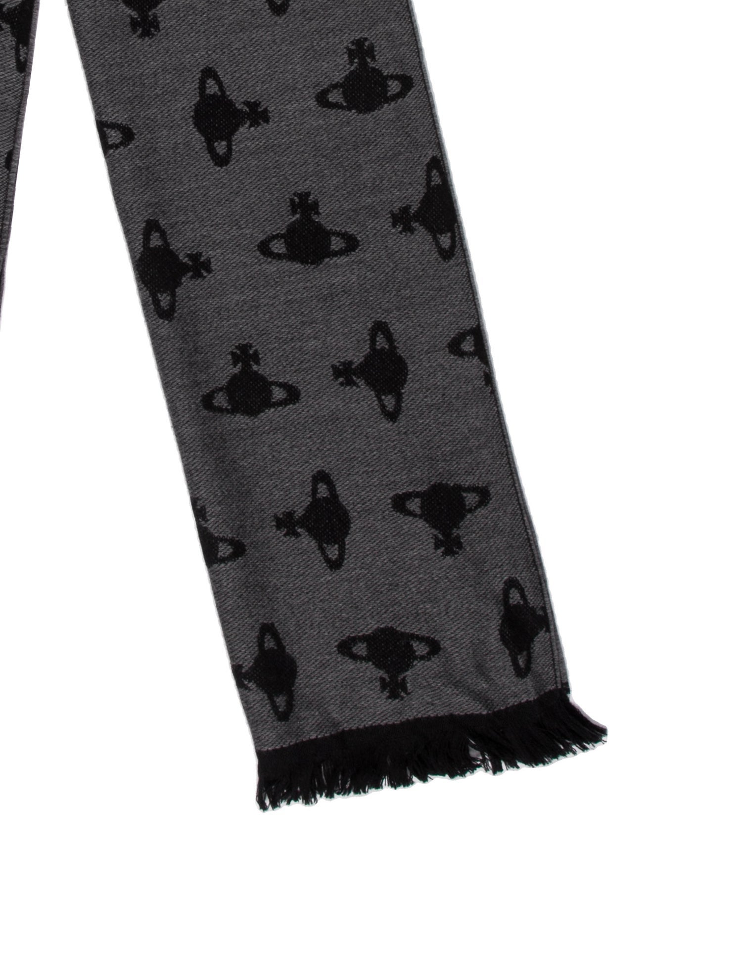 Vivienne Westwood Wool Printed Scarf