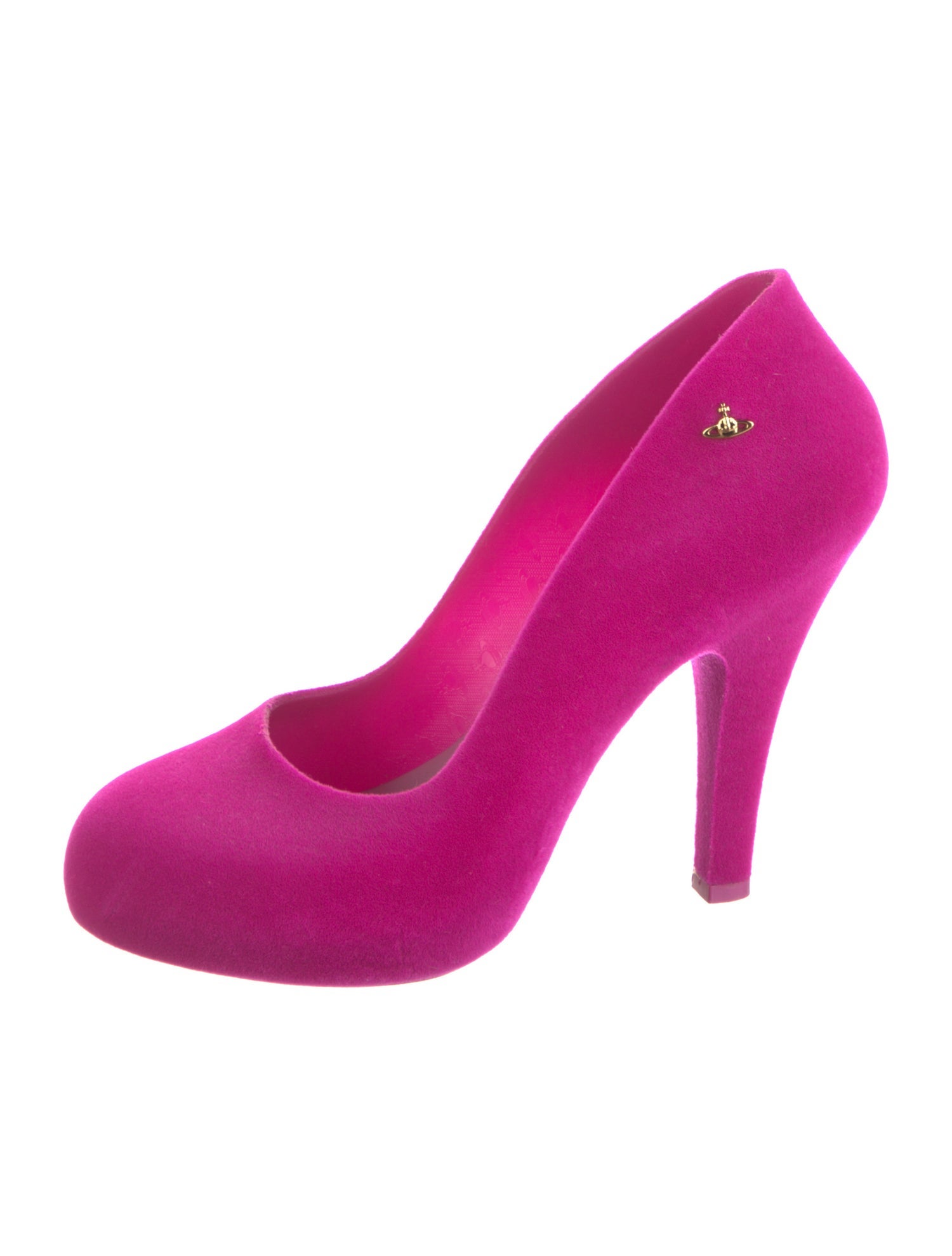 Melissa x Vivienne Westwood Velvet Pumps