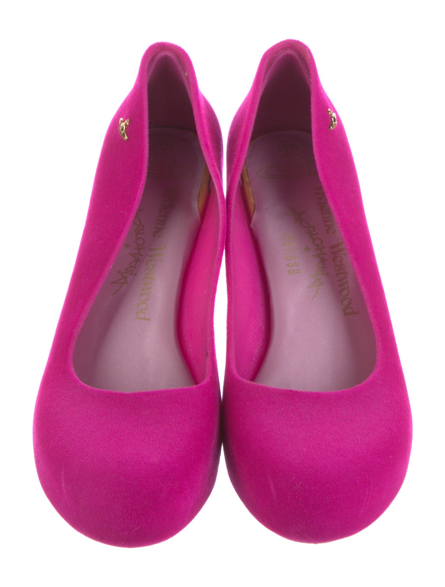 Melissa x Vivienne Westwood Velvet Pumps