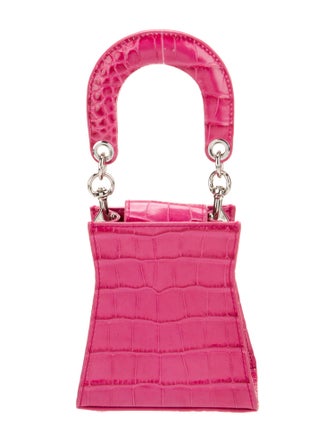 Vivienne Westwood Embossed Leather Top Handle Bag