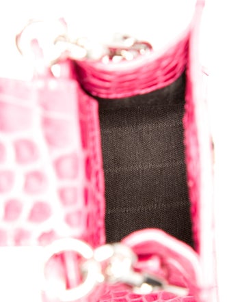 Vivienne Westwood Embossed Leather Top Handle Bag