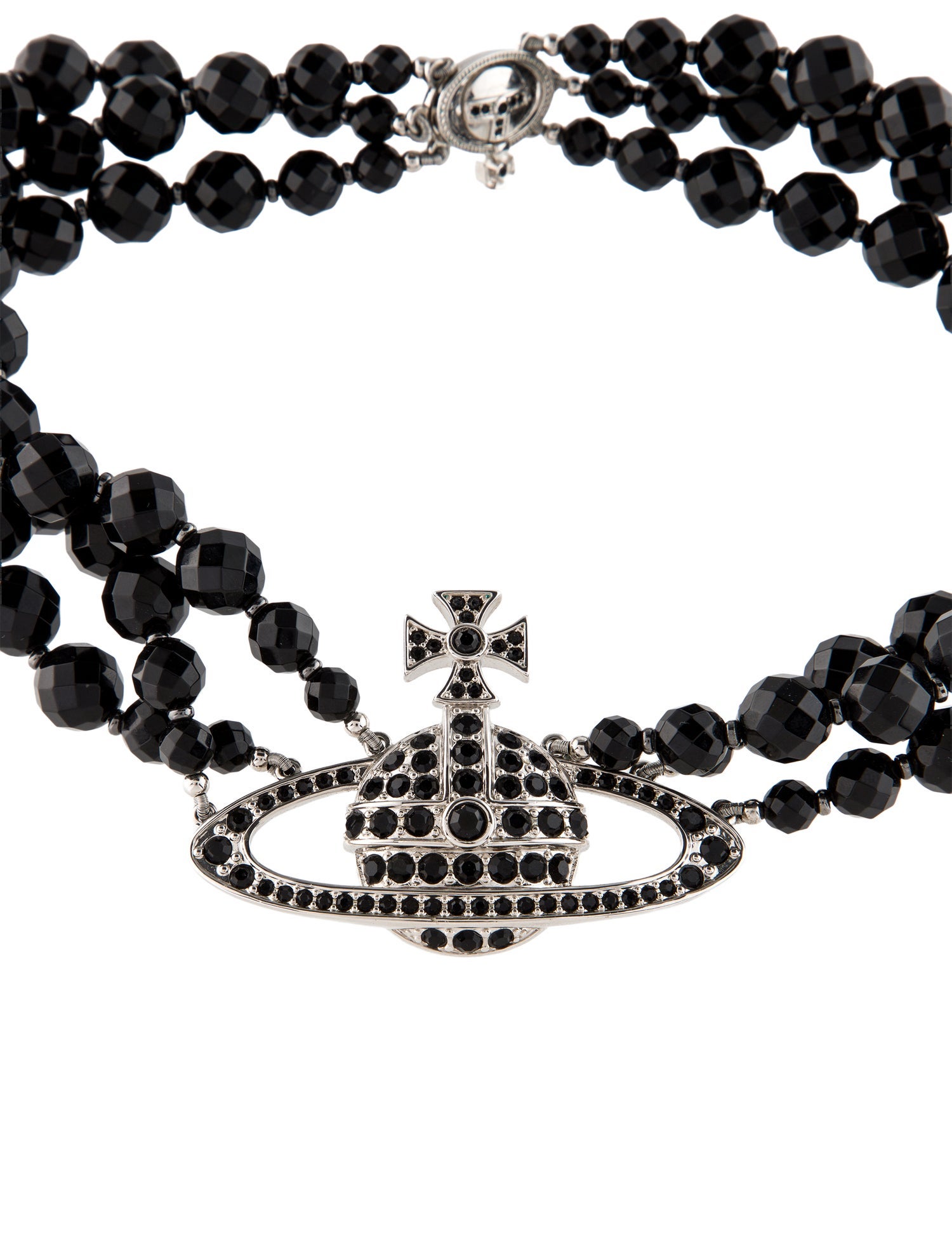 Vivienne Westwood 'Messaline' 3 Row Choker Necklace