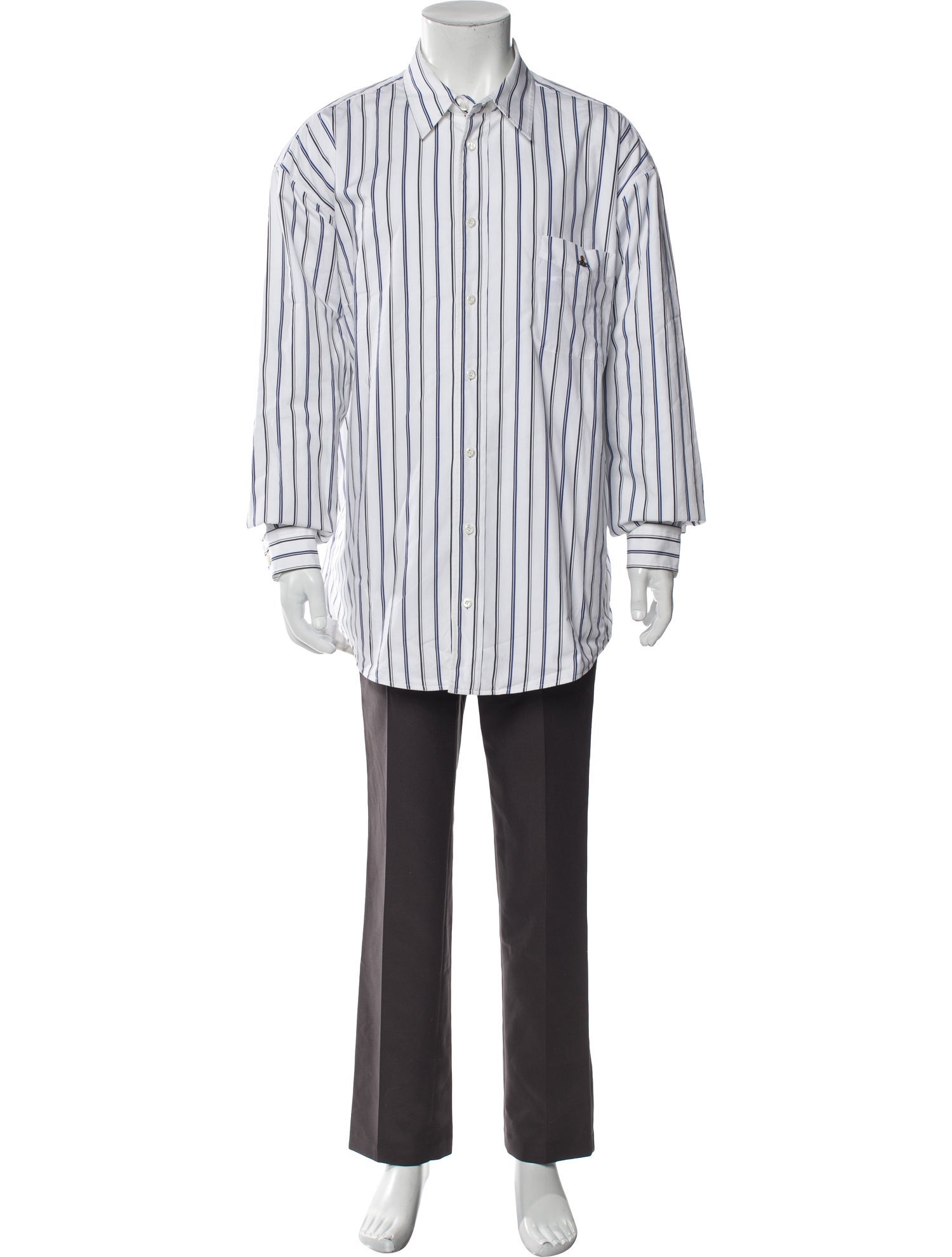 Vivienne Westwood Striped Long Sleeve Shirt