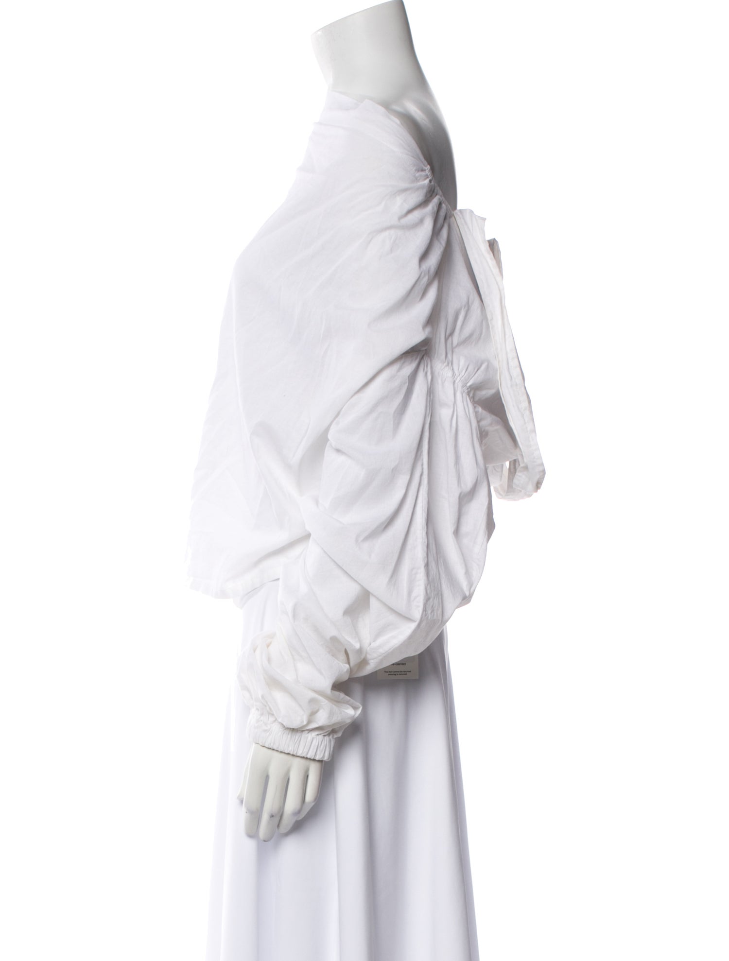 Vivienne Westwood Off-The-Shoulder Long Sleeve Blouse