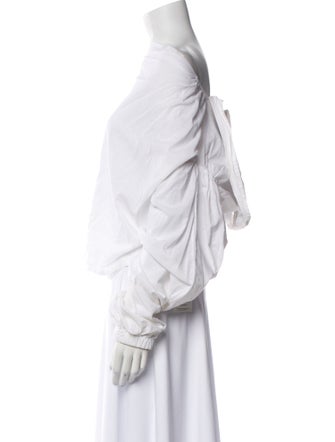 Vivienne Westwood Off-The-Shoulder Long Sleeve Blouse