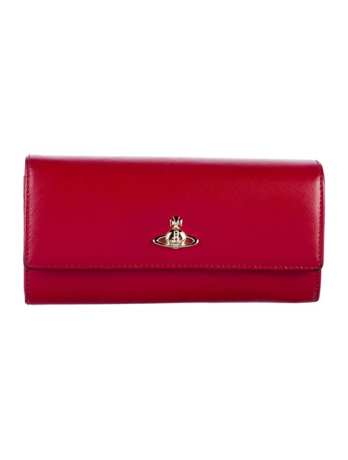 Vivienne Westwood Saffiano Leather Continental Wallet