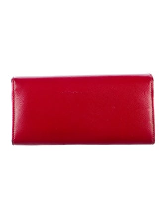Vivienne Westwood Saffiano Leather Continental Wallet