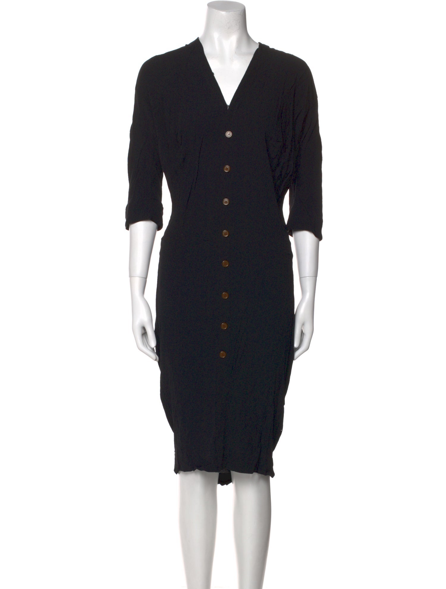 Vivienne Westwood V-Neck Midi Length Dress