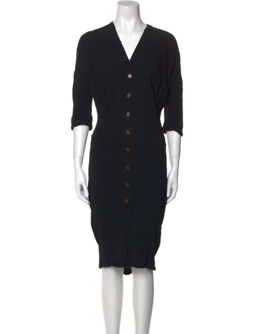 Vivienne Westwood V-Neck Midi Length Dress