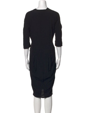 Vivienne Westwood V-Neck Midi Length Dress