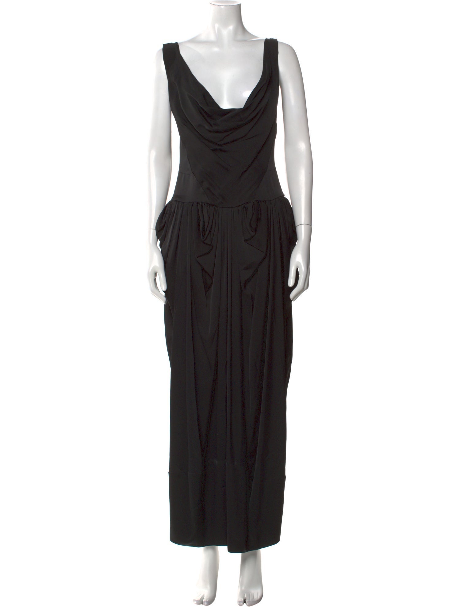Vivienne Westwood Cowl Neck Long Dress