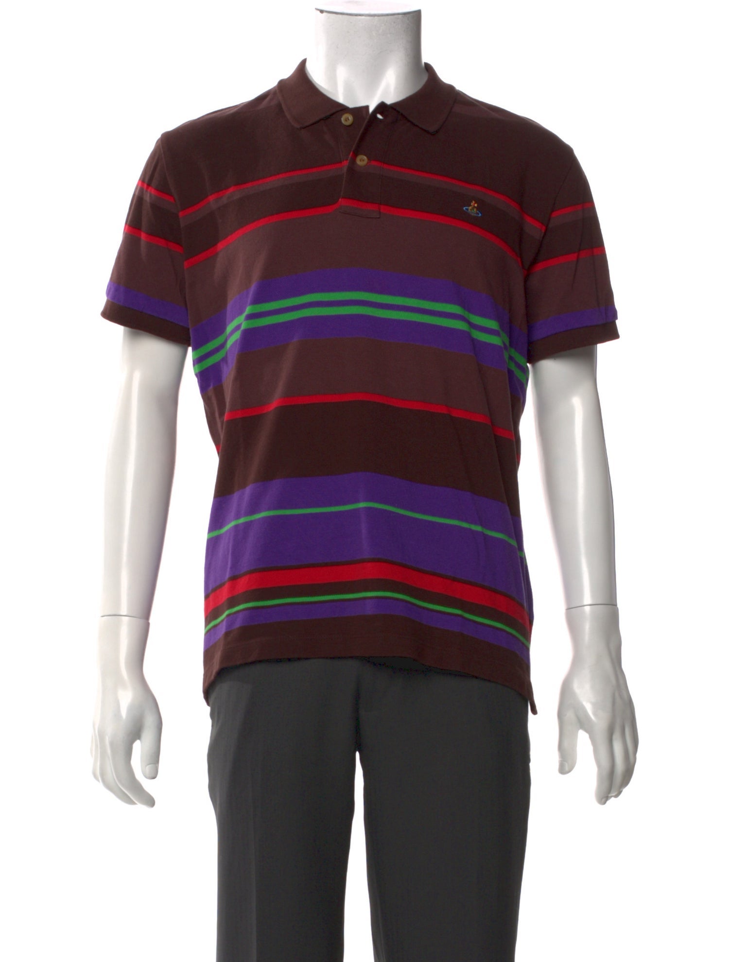 Vivienne Westwood Striped Short Sleeve Shirt