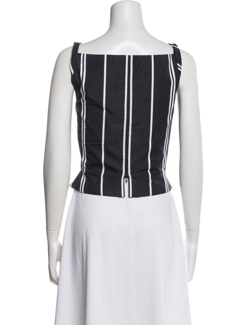 Vivienne Westwood Printed V-Neck Crop Top