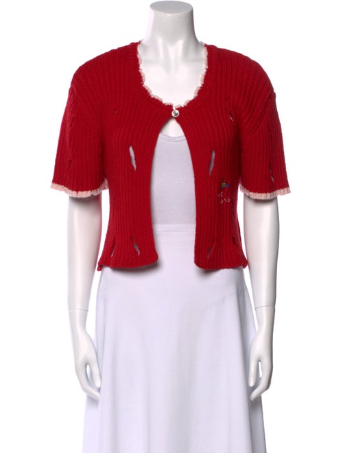 Vivienne Westwood Wool Scoop Neck Sweater